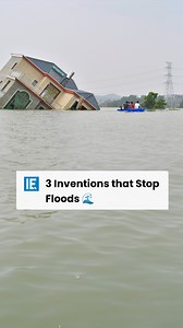 16K views · 84 reactions | Floods are devastating disasters, but there are now innovative solutions to help protect homes and urban areas. Luckily there are ways to stop them, like these three. | Interesting Engineering | Facebook