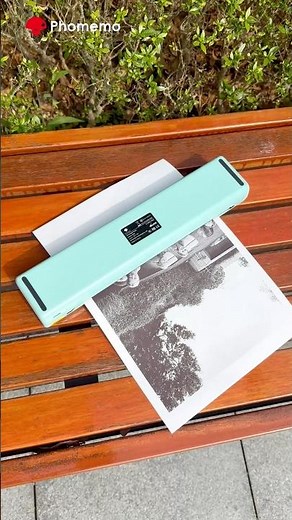 Print Anywhere😍Phomemo M08F portable printer #phomemo #gift #tech