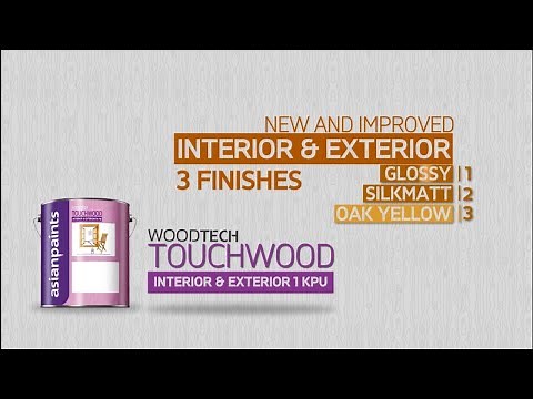 Asian Paints WoodTech Touchwood 1KPU