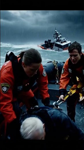 Coast Guard Saves Survivors from Capsized Boat | Real Storm Rescue (HD Footage)