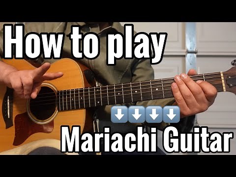 How to play MARIACHI MUSIC on Guitar Tutorial for beginners