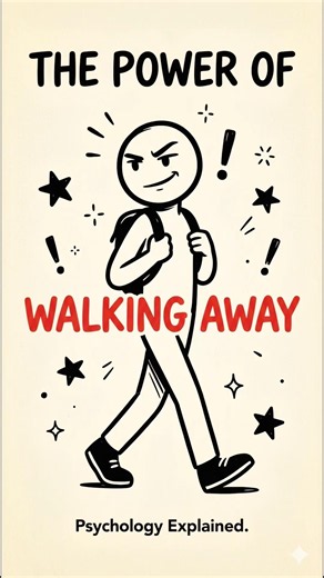 The Power of Walking Away — Psychology Explained #shorts #psychology