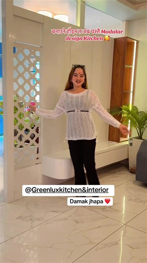 Modular Kitchen Design by Greenlux Nepal