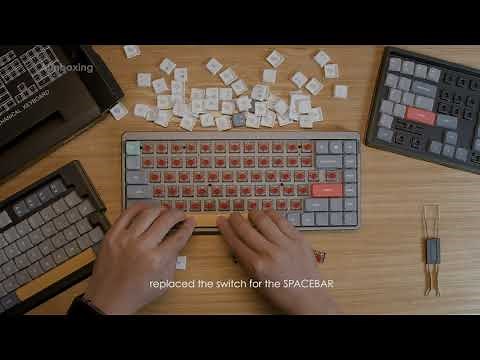 HOW TO REPLACE? NuPhy AIR75 COAST PBT Keycaps