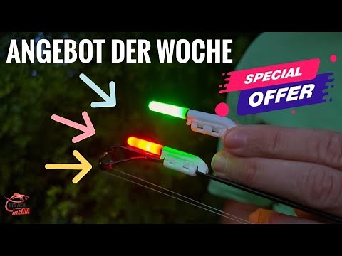 ANGEBOT der WOCHE: Nie wieder Knicklichter kaufen | TIP LIGHTS fürs Nachtangeln sind wieder da!
