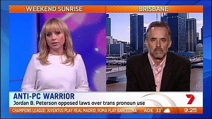 Dr Jordan B Peterson took a stand when the Canadian Government tried to FORCE citizens to use ‘gender-neutral’ pronouns like ‘ze’ or ‘they’ instead of ‘he’ or ‘she', and he warns these laws could be coming down under. | Sunrise