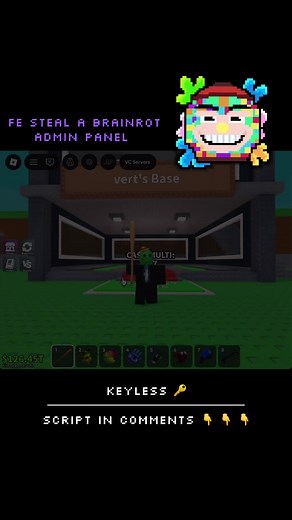 Steal a Brainrot Admin Panel Commands & OP Scripts