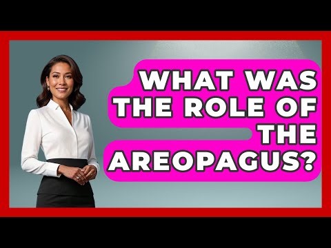What Was The Role Of The Areopagus? - Talking Greece