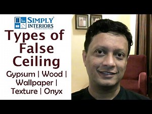 Types of False Ceiling | Gypsum, Wooden, Traditional Designs | Simply Interiors