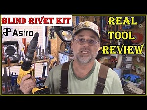 How To Install Rivets Fast - Astro Pneumatic ADR14 XL Rivet Adapter Kit Review