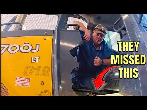 What the Auction Missed on This Dead 700J Dozer