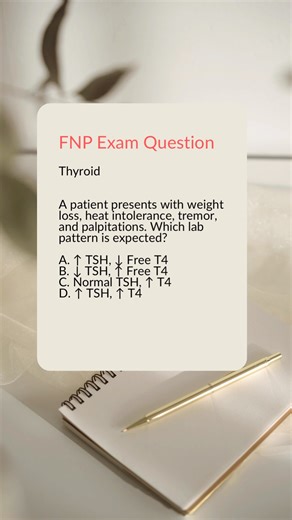 Can you get it right: Thyroid Labs #nursepractitioner #nursingstudent #nursingstudents