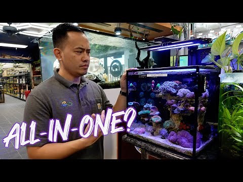 HELLO REEF ALL-IN-ONE SALTWATER KIT UNBOXING | HOW TO SET UP A SALTWATER FISH TANK