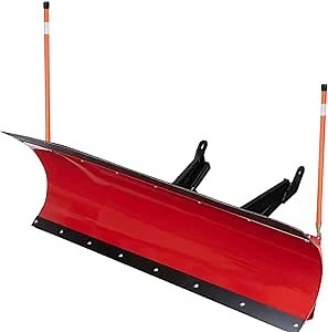 66 inch Denali Pro UTV Snow Plow Kit w/Hydroturn in RED - 2014+ Massimo 500 w/ 700