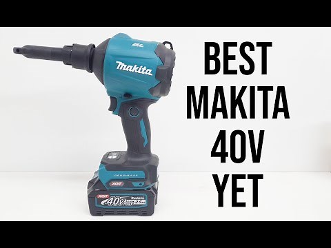Makita 40v Dust Blower Review AS001G / GSA01 MAKITA TAKES BLOWERS TO ANOTHER LEVEL