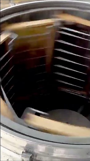 Honey Extraction Process 🍯✨ Watch the Honeycomb Spin! #honeyextraction #beekeeping #honey