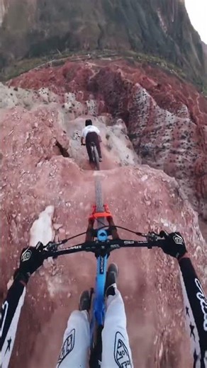 Last Light MTB Ride 🌄 POV Cinematic Downhill #shorts