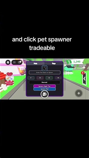 found the tradeable pet spawner script in Adopt Me OMGG #adoptme #adoptmescript #adoptmeroblox
