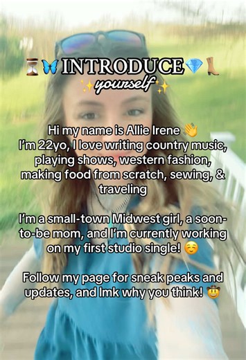 Introducing Allie Irene: Country Music Artist