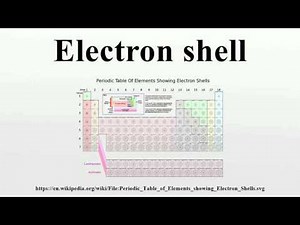 Electron shell