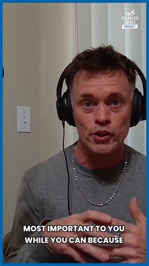Tomorrow’s uncertain. Today’s a choice. In our latest Two Disabled Dudes LIVE episode (282), we talk about urgency — not the panic kind, but the purpose kind. What matters most shouldn’t wait. | Two Disabled Dudes Podcast