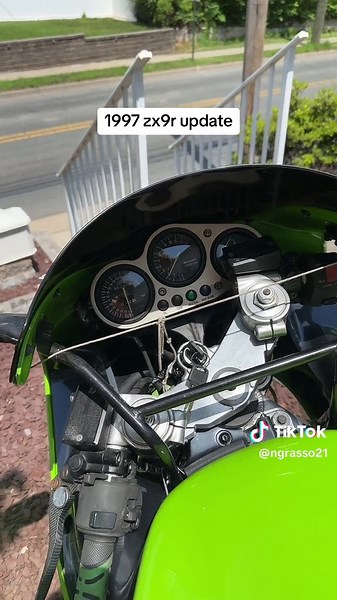 Update on the 1997 zx9r #zx9r #kawasakininja