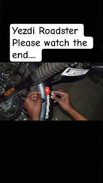 Yezdi Roadster#viral #trending #song #shorts #motovlo #love #problem #sticker #edit #art #yezdi #new