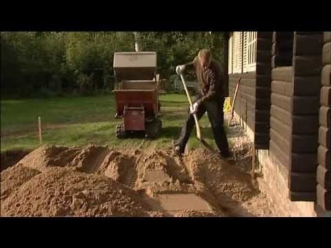 Afsætning, udgravning og opbygning af bundsikring