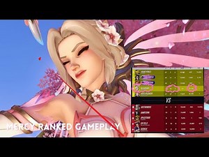 mercy ranked gameplay ♡ 19k heals , 44 assists