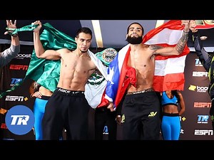 Jose Zepeda vs Josue Vargas | Official Weigh-In