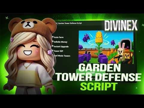 Garden Tower Defense Script – Auto Wave Clear, Farm Boost & Unlocks