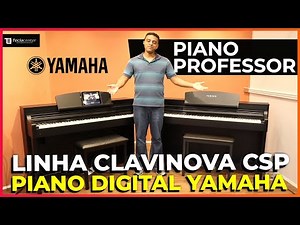 Linha Yamaha Clavinova CSP-170/150 Review Completo - Kleberson Mendes
