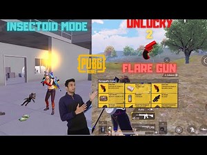 I Got 2 Flare Gun But I Can't Use Them New Traverse Insectoid Mode Flare Gun Pubg