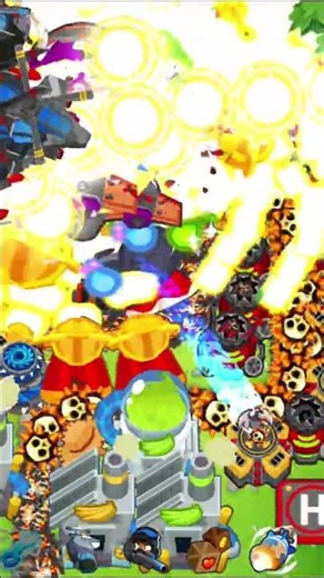 The Craziness Of Lategame On Mobile On BTD 6