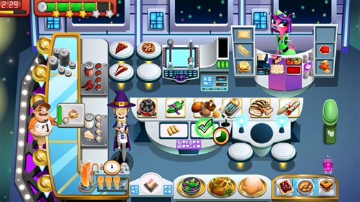 Cooking Dash外星飞船餐厅（我已急哭）