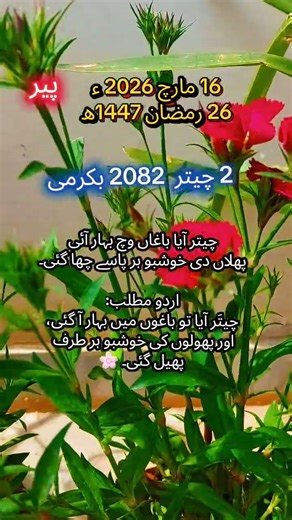 cheatar panjabi month#day#today