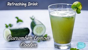 50K views · 2.3K reactions | A refreshing summer recipe that is made with a fantastic combination of cucumber and mint leaves. This cucumber cooler will surely give you some relief from the scorching heat outside and is an easy way of getting the goodness in!. Quick and simple to make, low calorie, low fat but a great way to stay hydrated with added nutrients and minerals. Try karke khud hi dekh lo!! | Cook With Rupam Sehtya | Facebook