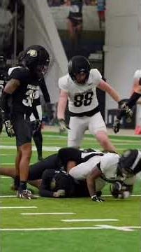 The Colorado Runnings Back Had a Heck of a practice today