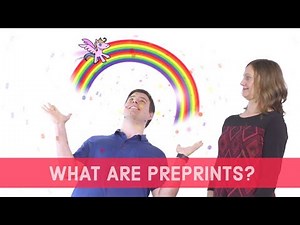 What are preprints?