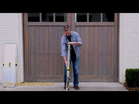 Gorilla Ladders - GLWP-47 - Aluminum Slim-Fold Work Platform