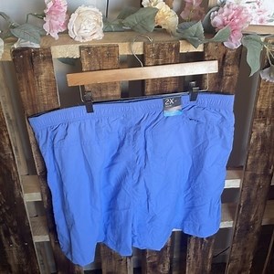 Columbia short woman’s sandy River plus blue outdoor pockets drawstring New 2X