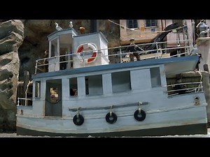 Fantasy Island Model Railroad Layout with Cogwheel Railway or Rack Railway in O Gauge