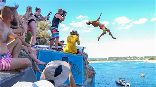 Competing Against the World’s Best Cliff Jumpers