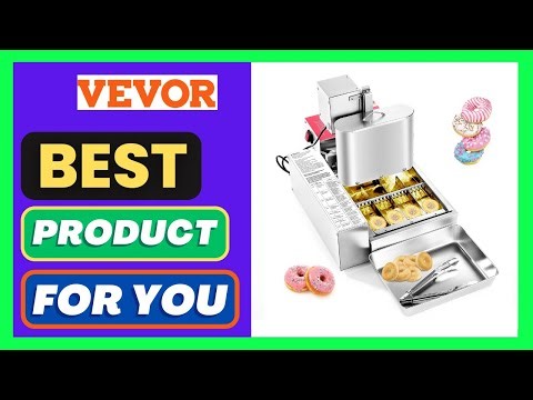 VEVOR Commercial Automatic Donuts Machine, 4 Rows