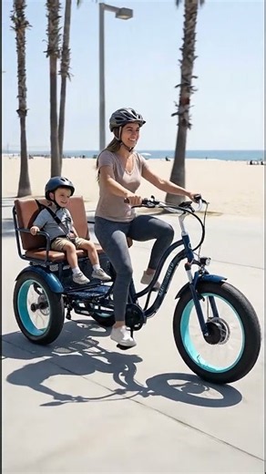 EVRYjourney Electric Tricycle Rickshaw 750Wwith Passenger Seat