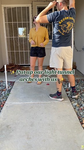 How to Build a PVC Pipe Christmas Light Tunnel Arch