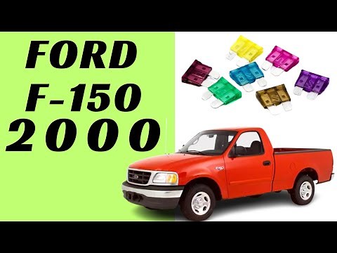 2000 Ford F150 Fuse Box Diagram And Relays - Both Locations