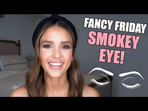 HOW TO GET A #FancyFriday SMOKEY EYE LOOK | JESSICA ALBA