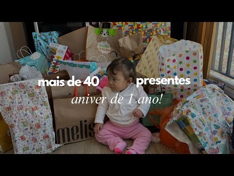 My baby got over 40 1st birthday gifts! 🎁 I showed them all!