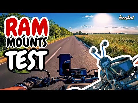 RAM MOUNTS X-Grip - Motorrad/Roller Smartphone Halterung - Test